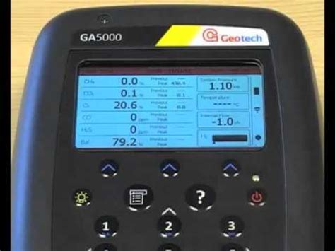 portable gas analyzer ga5000|geotech gas analyser.